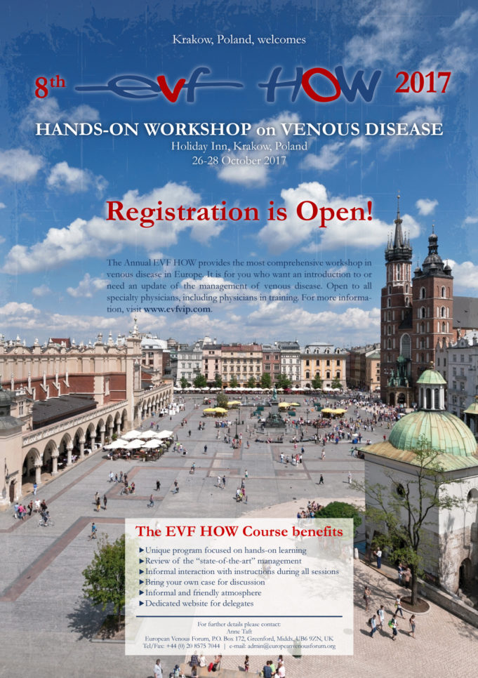 EVF HOW: Education and hands-on workshop on venous disease