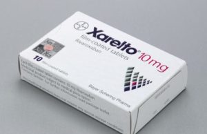 reduced hospital time and costs Xarelto anticoagulant
