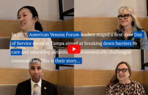 “An incredible jump in three years”: American Venous Forum outreach event goes from strength to strength
